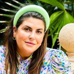 Green Puffy Headband by LVSH